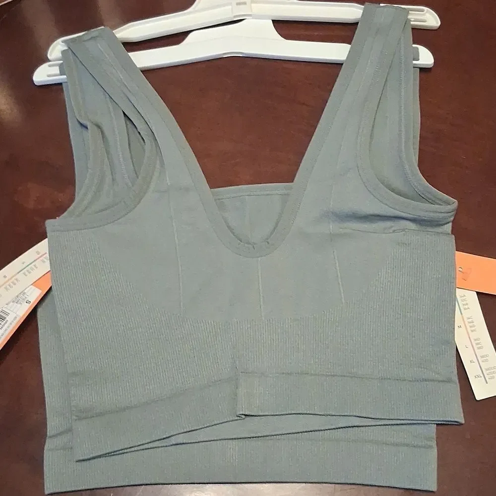 2 Gray Seamless Brami Colsie Small New With Tags